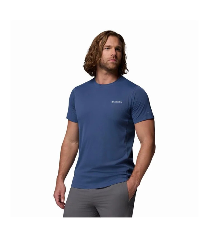 Columbia Ανδρική Μπλούζα Zero Rules Light SS Crew Dark Mountain | tokatlis.gr