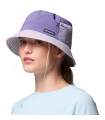 Columbia Unisex Καπέλο Columbia Trek II Bucket Hat Stormwatch, Lavender Pearl