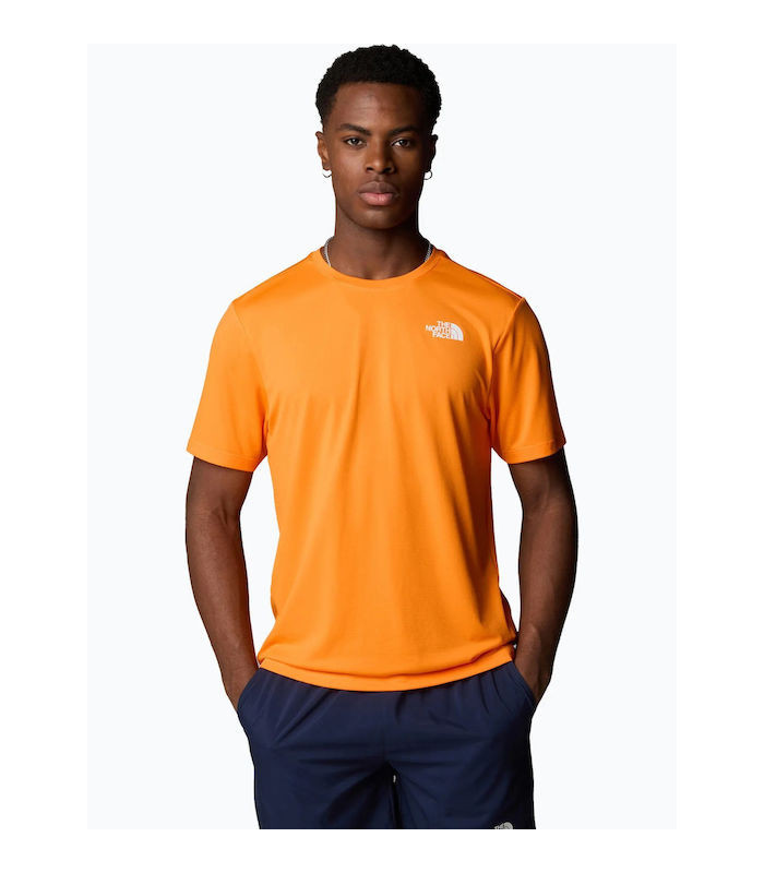 The North Face Ανδρικό Μπλουζάκι 24/7 S/S Tee Reg Digital Orange - tokatlis.gr