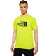 The North Face Ανδρικό Μπλουζάκι S/S Easy Tee EU Sulphur Spring Green - tokatlis.gr