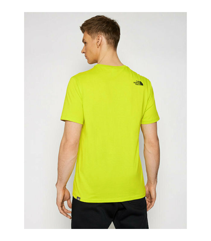 The North Face Ανδρικό Μπλουζάκι S/S Easy Tee EU Sulphur Spring Green - tokatlis.gr