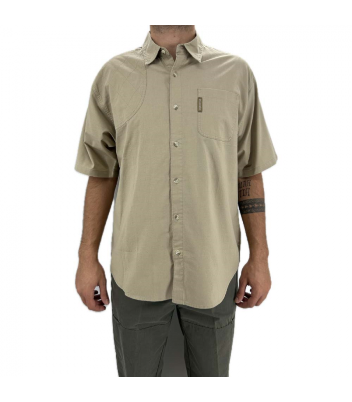 Columbia White Wing™ Ανδρικό Κοντομάνικο Πουκάμισο Flax | tokatlis.gr