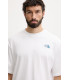 The North Face Ανδρικό Βαμβακερό T-shirt Liquid Λευκό | tokatlis.gr