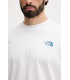 The North Face Ανδρικό Βαμβακερό T-shirt Liquid Λευκό | tokatlis.gr
