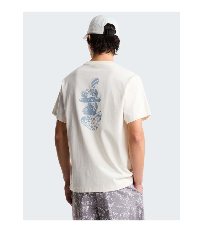The North Face Stones Relaxed Ανδρικό T-shirt Μπεζ | tokatlis.gr