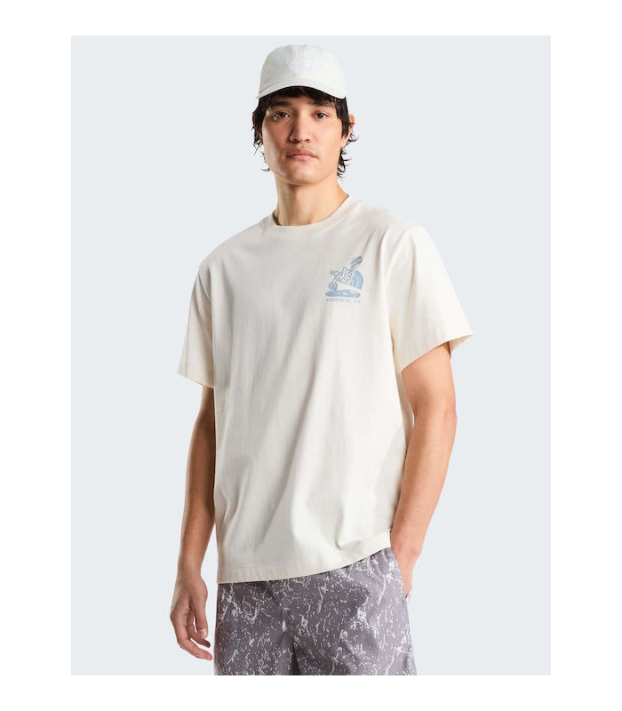 The North Face Stones Relaxed Ανδρικό T-shirt Μπεζ | tokatlis.gr