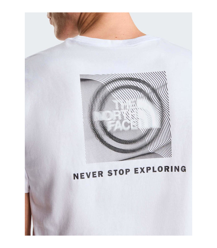 The North Face Box NSE Ανδρικό T-shirt Λευκό | tokatlis.gr