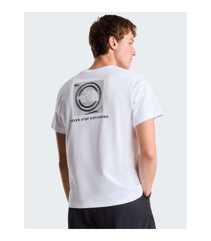 The North Face Box NSE Ανδρικό T-shirt Λευκό | tokatlis.gr