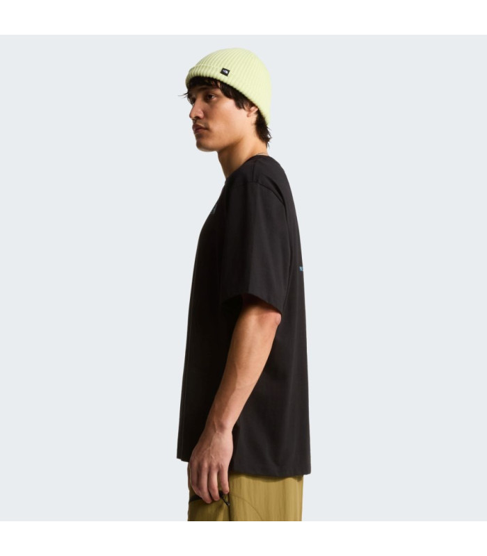 The North Face Liquid NSE Box Oversized Ανδρικό T-shirt Μαύρο | tokatlis.gr