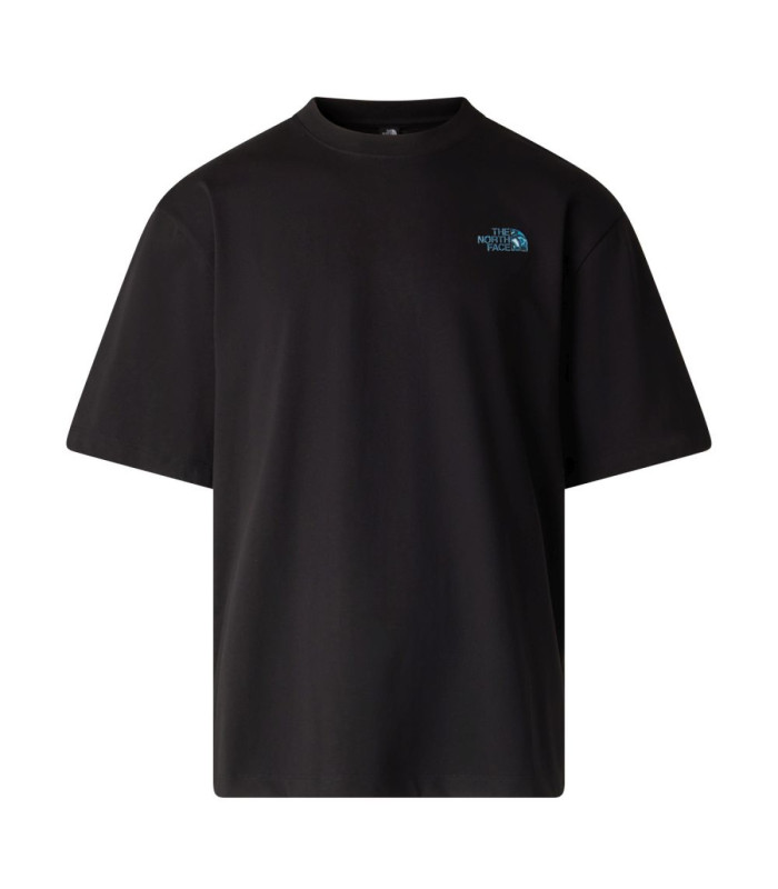 The North Face Liquid NSE Box Oversized Ανδρικό T-shirt Μαύρο | tokatlis.gr