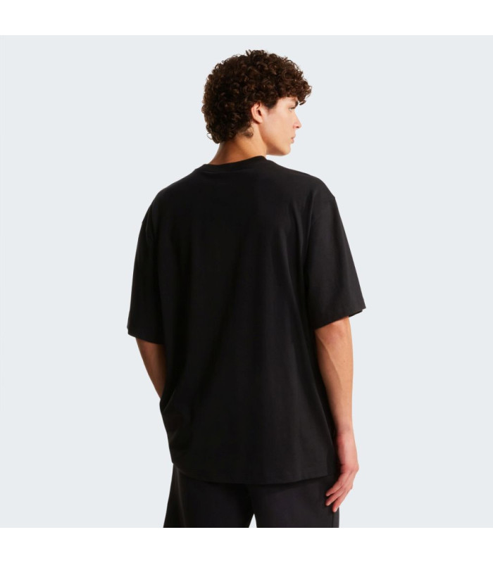 The North Face Liquid Logo Oversized Ανδρικό T-shirt Μαύρο | tokatlis.gr