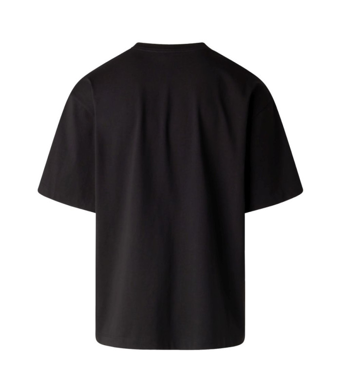 The North Face Liquid Logo Oversized Ανδρικό T-shirt Μαύρο | tokatlis.gr