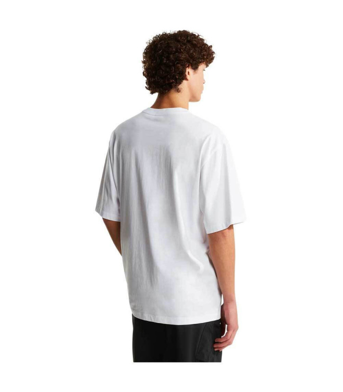 The North Face Liquid Logo Oversized Ανδρικό T-shirt Λευκό | tokatlis.gr