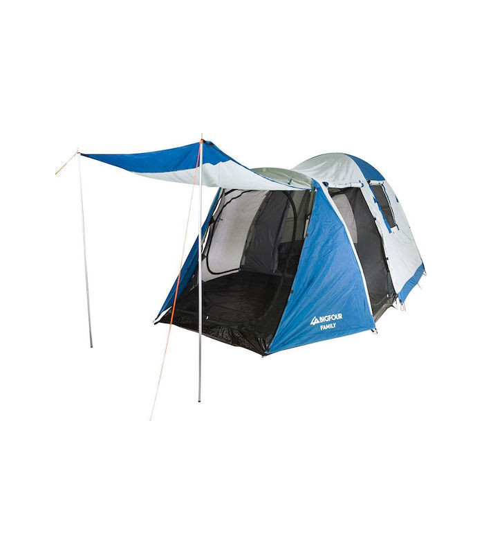 Bigfour Family Σκηνή Camping 6 Ατόμων με Διπλό Πανί & UV30 | tokatlis.gr