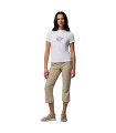 Columbia Γυναικείο Μπλουζάκι Parsons Point Technical Graphic T-Shirt White