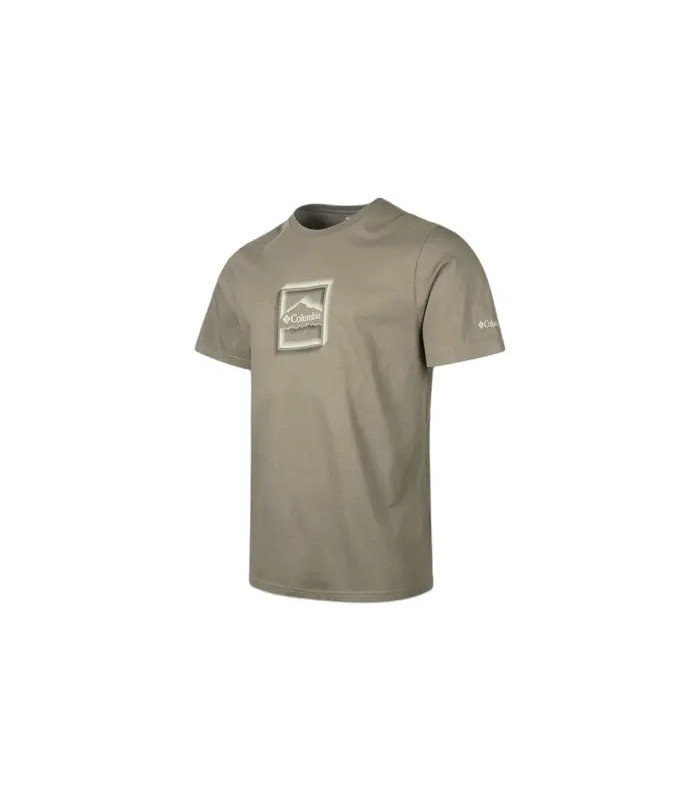 Columbia Ανδρικό Μπλουζάκι Organic Cotton Graphic Dark Stone | tokatlis.gr