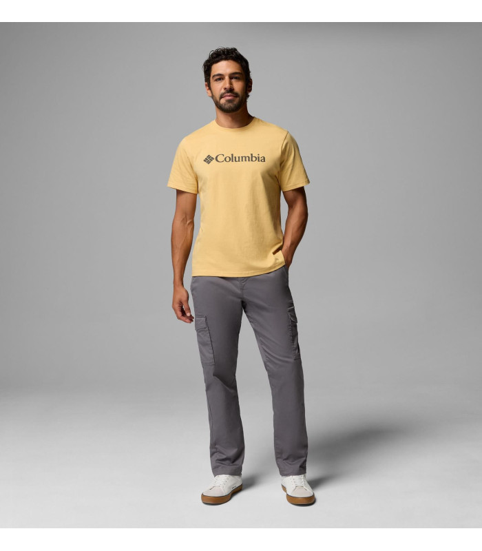 Columbia Ανδρικό Μπλουζάκι CSC Basic Logo Organic Cotton White | tokatlis.gr