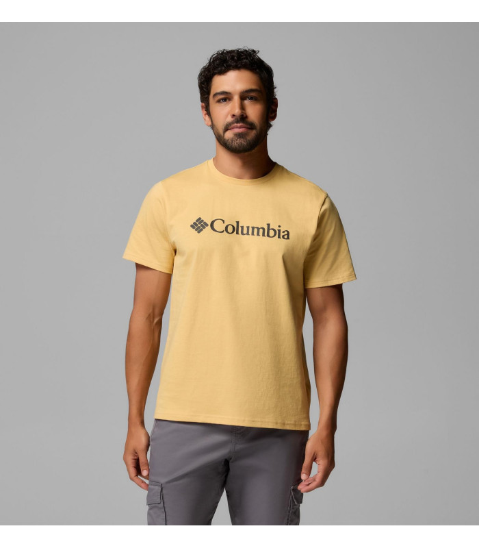 Columbia Ανδρικό Μπλουζάκι CSC Basic Logo Organic Cotton White | tokatlis.gr