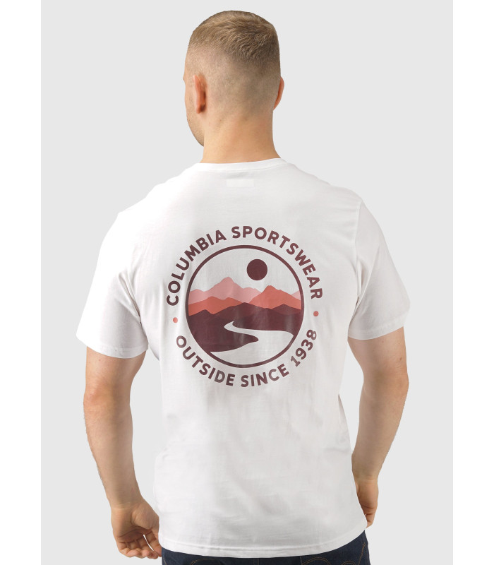 Columbia Ανδρικό Μπλουζάκι CSC Outdoor Organic Cotton Ancient Fossil, Shining Sandscape | tokatlis.gr