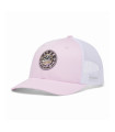 Columbia Youth Snap Back Pink Dawn, White, Hot Marker Waves