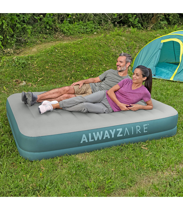 Fortech Airbed Queen με Ενσωματωμένη Επαναφορτιζόμενη Αντλία 203x152x36cm | tokatlis.gr
