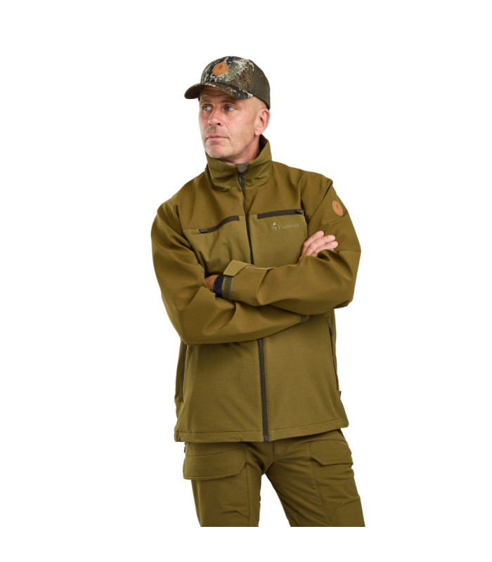 5825 Κυνηγετικό Μπουφάν Furudal Hunters Hybrid Stretch Pinewood Olive Green | tokatlis.gr