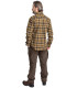 9026 Ανδρικό Πουκάμισο Harjedalen Pinewood H.Olive/Khaki | tokatlis.gr