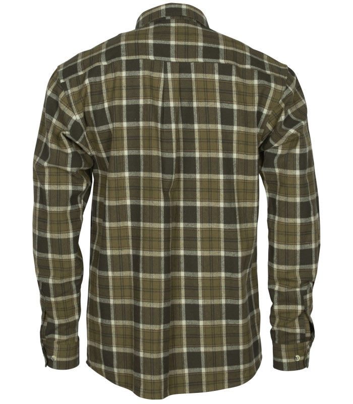 9026 Ανδρικό Πουκάμισο Harjedalen Pinewood H.Olive/Khaki | tokatlis.gr