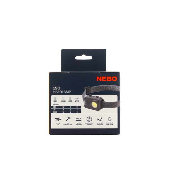 Φακός Κεφαλής Nebo 150 Headlamp / tokatlis.gr