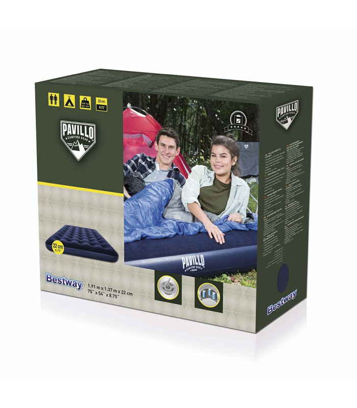 Φουσκωτό Στρώμα Bestway 67002 Διπλό 191x137x22 | tokatlis.gr