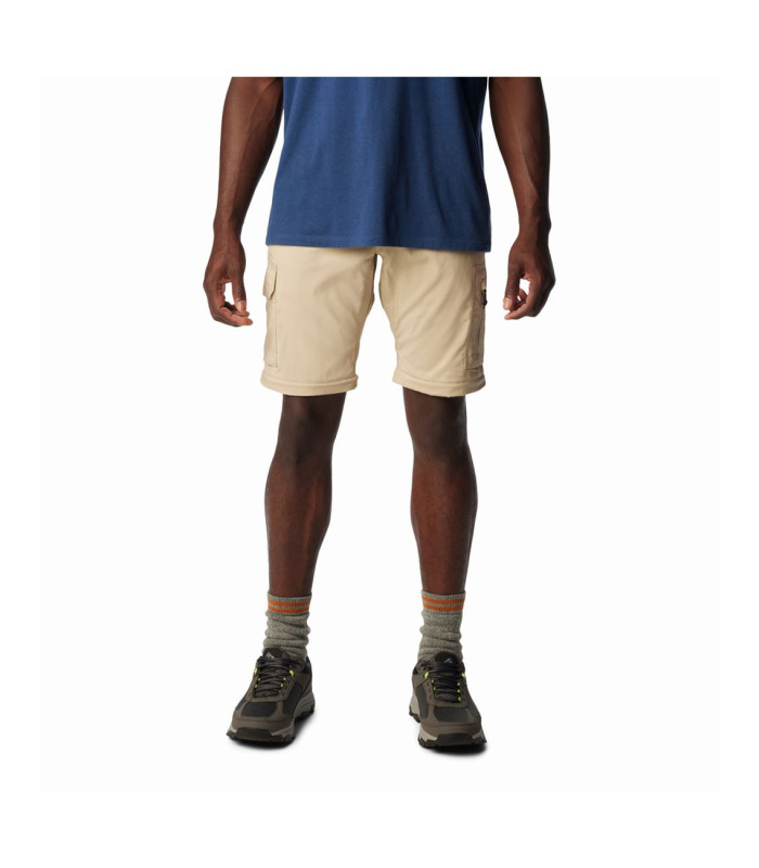 Columbia Ανδρικό Παντελόνι Βερμούδα Silver Ridge  Utility Convertible Pant Tusk- tokatlis.gr