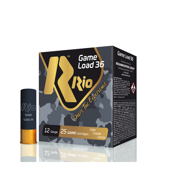 RIO 36GR GAME LOAD 12/70/16mm Νο.6