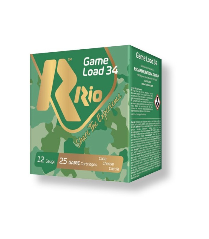 Φυσίγγια Rio Game Load 34gr | tokatlis.gr