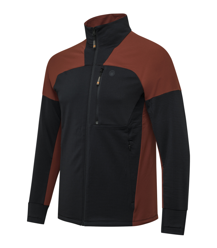 Ζακέτα Μακρυμάνικη Κυνηγετική Kruma GridTech Fleece, Beretta Hunting/Outdoor Italy