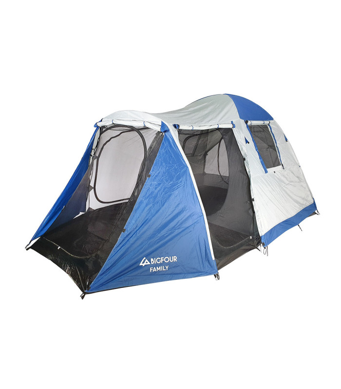 Bigfour Family Σκηνή Camping 6 Ατόμων με Διπλό Πανί & UV30 | tokatlis.gr