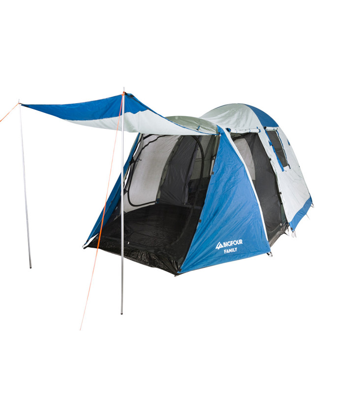 Bigfour Family Σκηνή Camping 6 Ατόμων με Διπλό Πανί & UV30 | tokatlis.gr