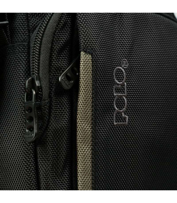 Τσάντα Ώμου Χιαστί Polo X-Case Small Μαύρη | tokatlis.gr