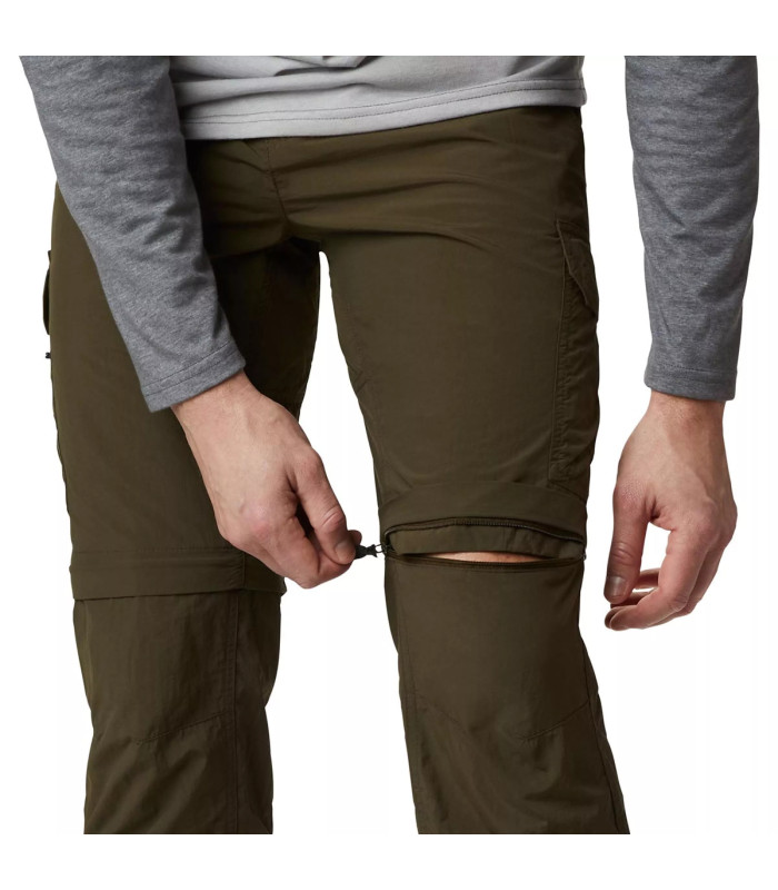 Columbia Ανδρικό Παντελόνι Βερμούδα Silver Ridge  Utility Convertible Pant Olive Green| tokatlis.gr