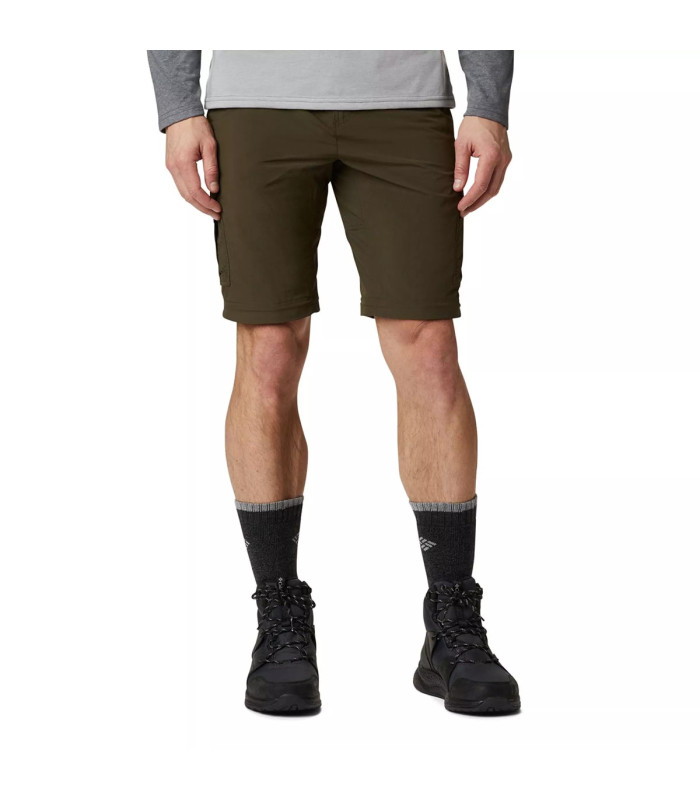Columbia Ανδρικό Παντελόνι Βερμούδα Silver Ridge  Utility Convertible Pant Olive Green| tokatlis.gr