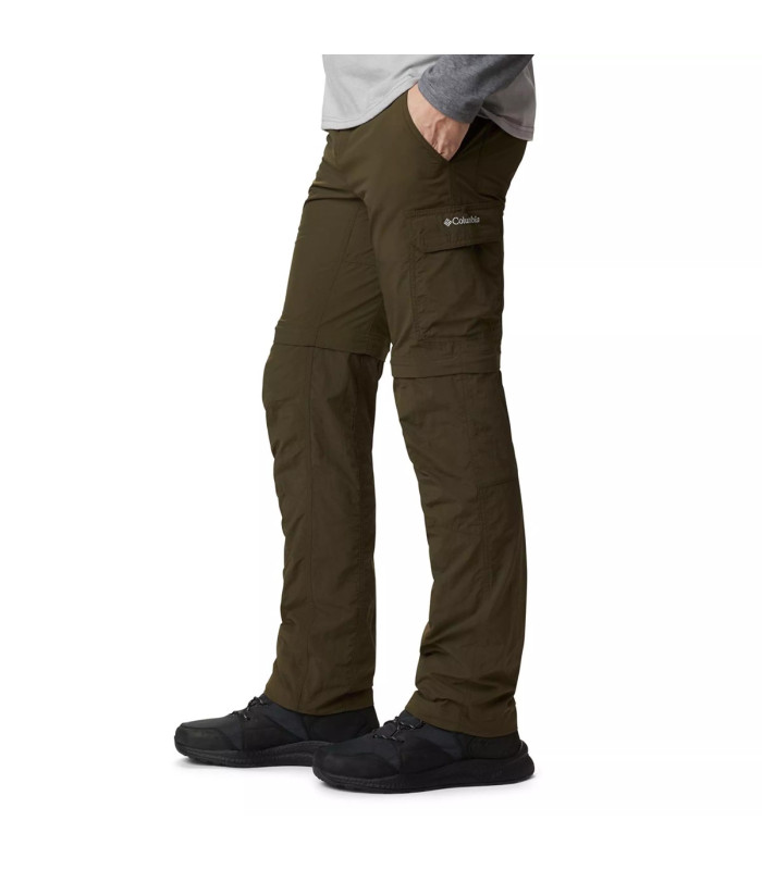 Columbia Ανδρικό Παντελόνι Βερμούδα Silver Ridge  Utility Convertible Pant Olive Green| tokatlis.gr