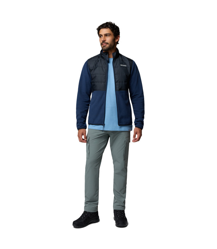 Columbia Ανδρική Ζακέτα Basin Butt Full Zip Fleece II Collegiate Navy, Black | tokatlis.gr