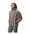 Columbia Ανδρική Μπλούζα Rugged Ridge High Pile Half Zip Dark Stone Twills