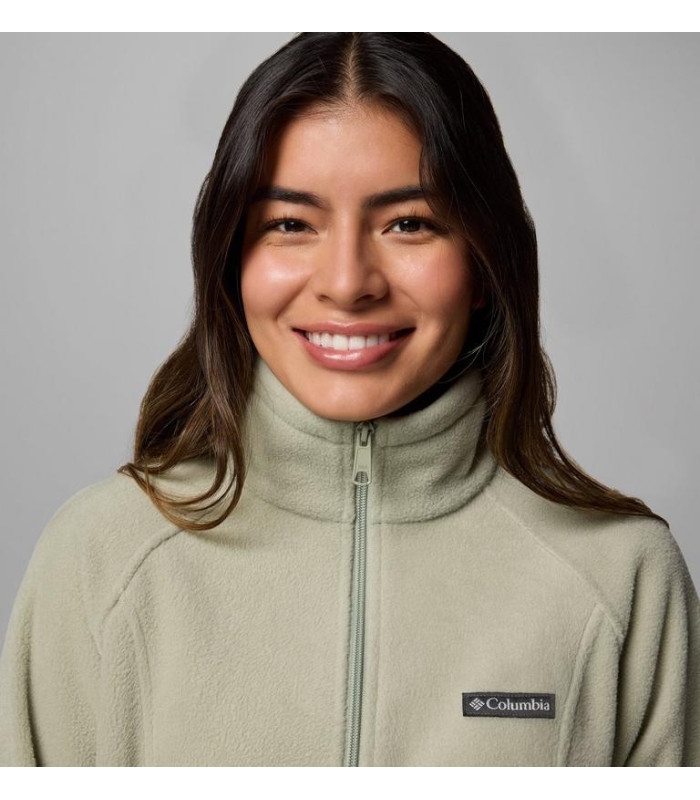 Columbia Γυναικεία Ζακέτα Benton Springs Full Zip Fleece Black - tokatlis.gr