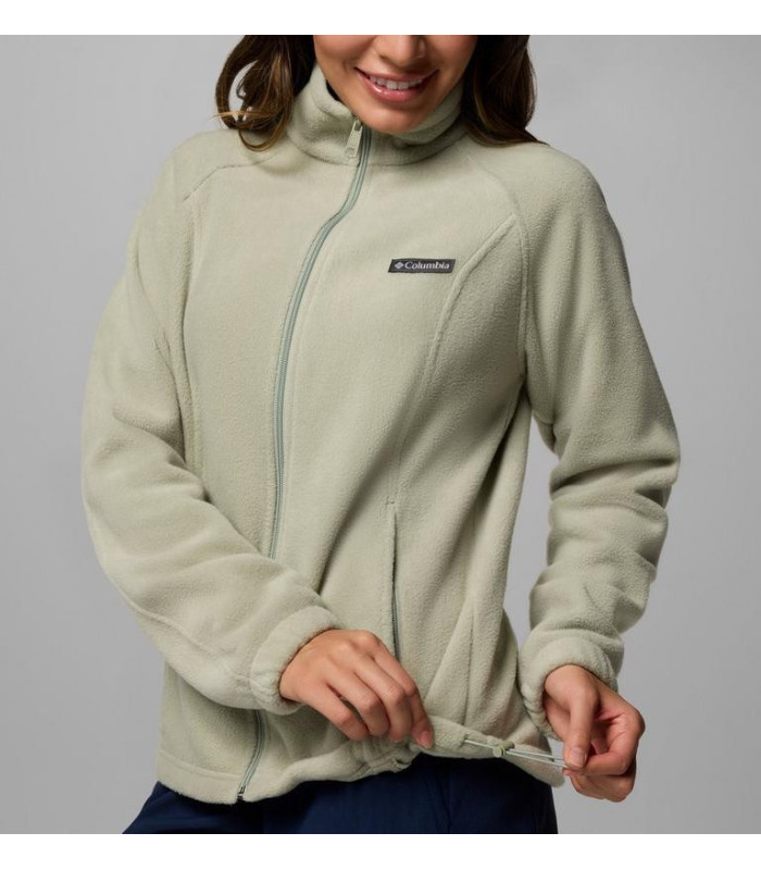 Columbia Γυναικεία Ζακέτα Benton Springs Full Zip Fleece Black - tokatlis.gr