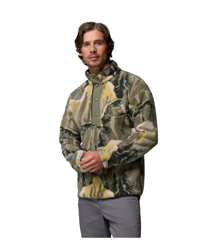 Columbia Ανδρική Μπλούζα Helvetia II Printed Half Snap Fleece - tokatlis.gr