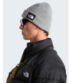 The North Face Salty Lined Beanie Unisex Σκούφος Light Grey Heather