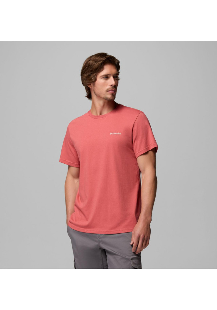 Columbia Ανδρικό Μπλουζάκι CSC Outdoor Organic Cotton Ancient Fossil, Shining Sandscape | tokatlis.gr