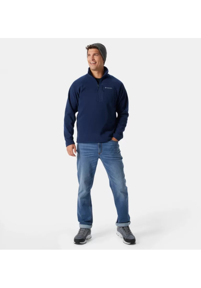 Columbia Ανδρική Μπλούζα Fast Trek III Half Zip Fleece Collegiate Navy - tokatlis.gr
