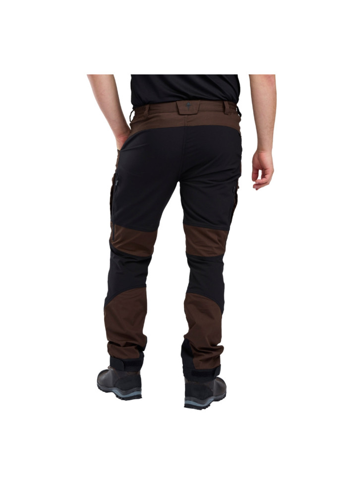 Pinewood Ανδρικό Παντελόνι Caribou Dark Brown/Black | tokatlis.gr