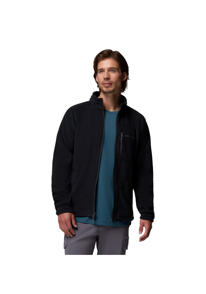 Columbia Ανδρική Ζακέτα Fast Trek II Full Zip Fleece Black - tokatlis.gr
